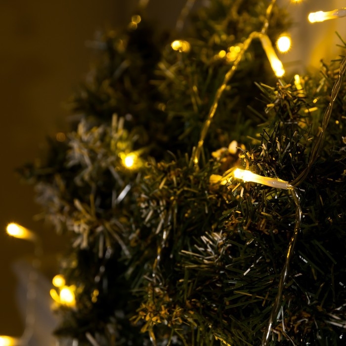 Светодиодная фигура «Ёлка» 3.5 м, пластик, 9 нитей, 220 В, свечение тёплое белое Светодиодная фигура «Ёлка» 3.5 м, пластик, 9 нитей, 220 В, свечение тёплое белое