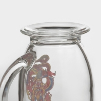 Кружка стеклянная &laquo;Огненный змей&raquo;, 450 мл