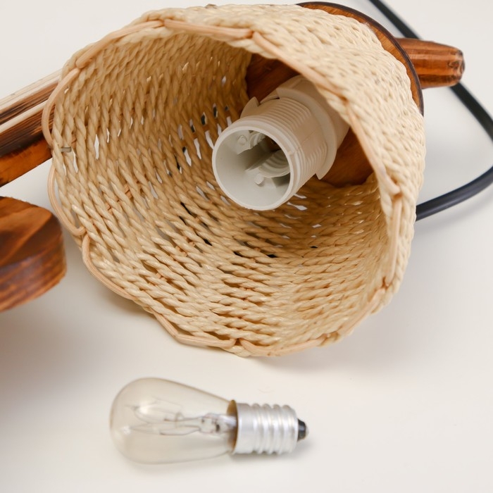 Настольная лампа "Гитара" Е12 10х20х38 см