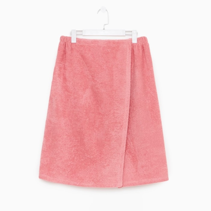 Полотенце банное Экономь и Я &laquo;Парео&raquo; 68х150 см, цвет пыльно-розовый, 100%хл с AIRO, 320 г/м2