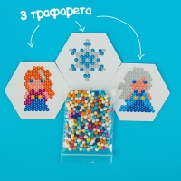 Аквамозаика «Холодное сердце: Эльза и Анна», 3 фигурки, 300 шариков Аквамозаика «Холодное сердце: Эльза и Анна», 3 фигурки, 300 шариков
