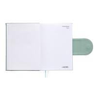 Ежедневник недатированный A5, 160 листов, deVENTE.Contea, твёрдая обложка из искусственной кожи с поролоном, блок 70 г/м2, бирюзовый