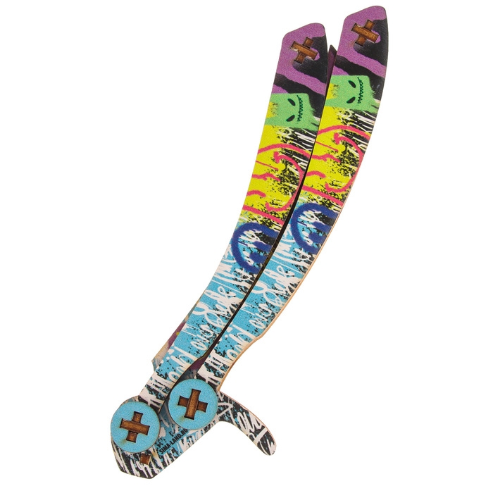 Деревянное оружие детское сувенирное &laquo;Яркое оружие&raquo;, 3 предмета