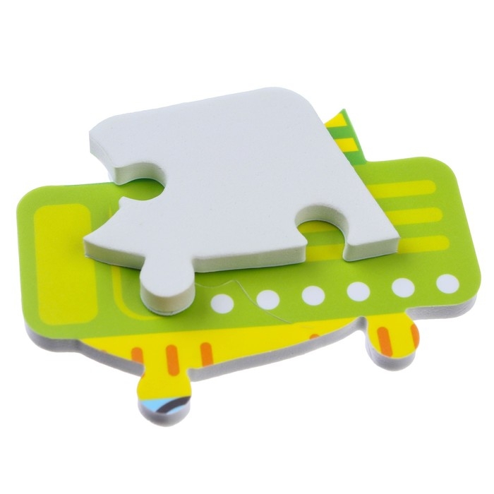 Мягкий пазл для малышей &laquo;Экскаватор&raquo;, 4 детали, Крошка Я