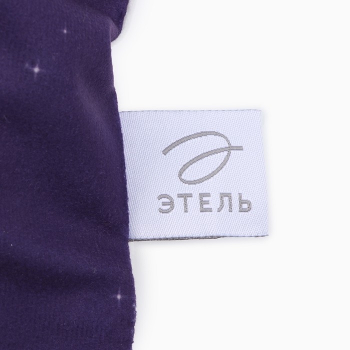 Новый год. Символ года. Змея. Чехол на подушку Этель &laquo;Милая змейка&raquo; 40х40 см, велюр