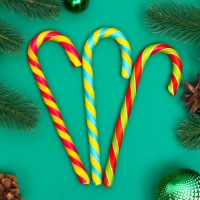 Новый год. Карамель леденцовая Sweet Ness "Трость", 30 г Новый год. Карамель леденцовая Sweet Ness "Трость", 30 г