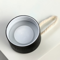 Бутылка для воды &laquo;Люби, смейся, живи&raquo;,стекло, цвет МИКС , 350 мл