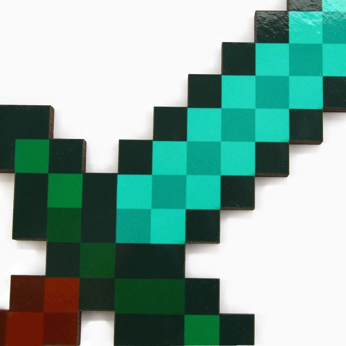 Деревянное оружие, детское сувенирное &laquo;Алмазный&raquo;, меч, 13,1 х 29,4 см