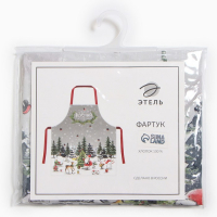 Фартук "Этель" Праздник в лесу 70х60 см,100% хл,саржа 190гр/м2 Фартук "Этель" Праздник в лесу 70х60 см,100% хл,саржа 190гр/м2