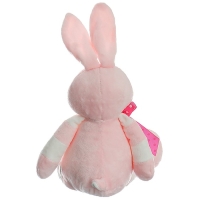 Мягкая игрушка &laquo;Зайка&raquo;, бант в горох, 18 см