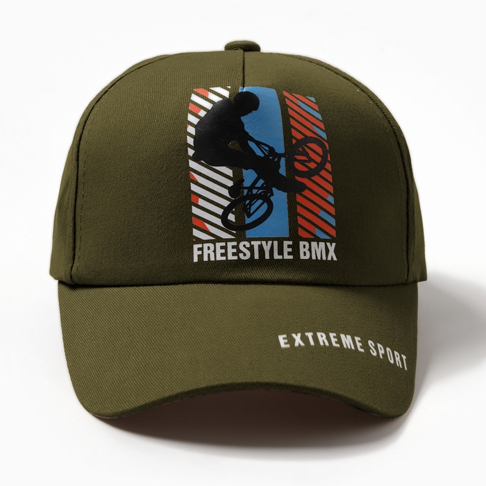 Бейсболка для мальчика, цвет хаки, размер 56 Бейсболка для мальчика, цвет хаки, размер 56