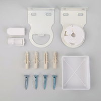 Штора рулонная &laquo;Цветенье&raquo;, 60&times;200 см (с учётом креплений 3,5 см), цвет серый