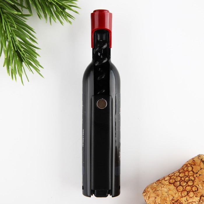 Магнит-открывашка новогодний &laquo;Блеска в глазах&raquo; на Новый год на Новый год, 2,5 х 11,8 х 2,5 см