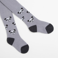 Колготки детские махровые, цвет серый, рост 86-92 Колготки детские махровые, цвет серый, рост 86-92