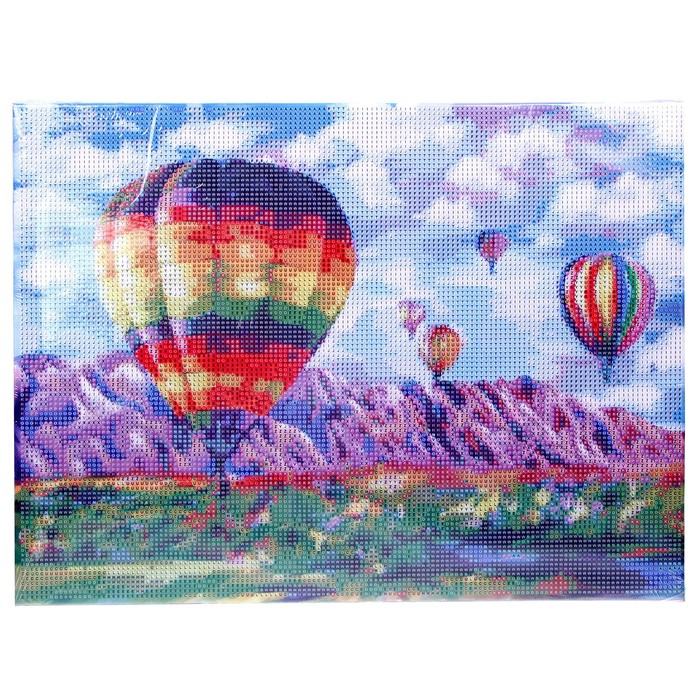 Алмазная мозаика с полным заполнением на подрамнике &laquo;Шары&raquo;, 30 x 40 см