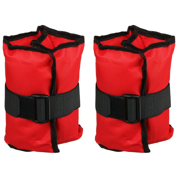 Утяжелители ONLYTOP, 2 шт. × 2 кг, цвета МИКС Утяжелители ONLYTOP, 2 шт. × 2 кг, цвета МИКС