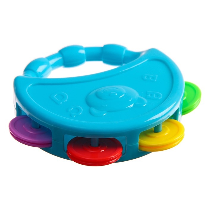 Погремушка &laquo;Бубен&raquo;, цвет МИКС, Крошка Я