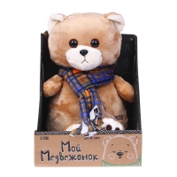 Мягкая игрушка &laquo;Мишка Лаппи&raquo;, 23 см, в шарфике