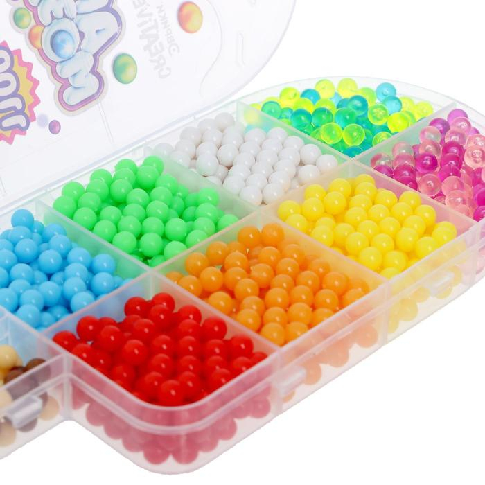 Набор шариков для аквамозаики &laquo;Мороженка&raquo;, 1100 шариков