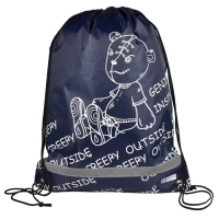 Мешок для обуви 480 х 360 мм, Феникс, шелкография, "Мишка" Мешок для обуви 480 х 360 мм, Феникс, шелкография, "Мишка"