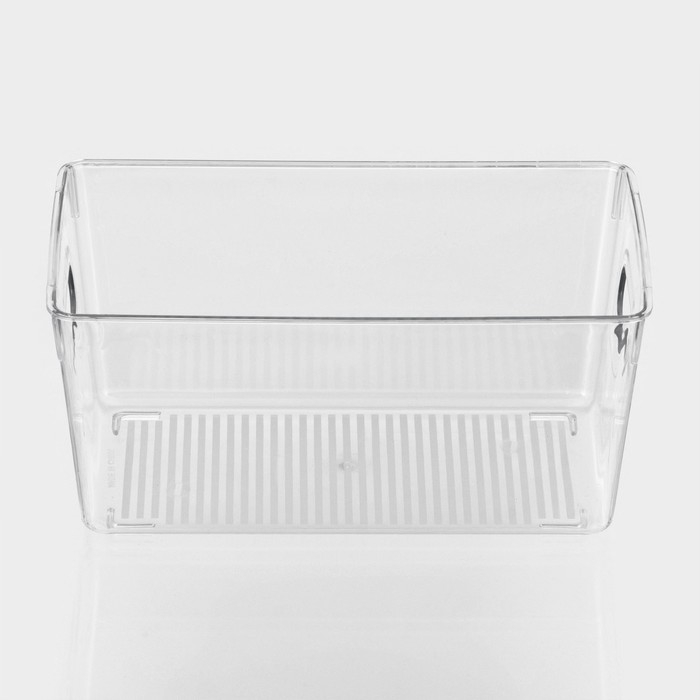Контейнер для холодильника RICCO, 23,5&times;13&times;11 см, цвет прозрачный