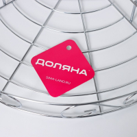 Полка угловая 2-х ярусная Доляна «Завитки», 20×20×33 см, цвет хромированный Полка угловая 2-х ярусная Доляна «Завитки», 20×20×33 см, цвет хромированный