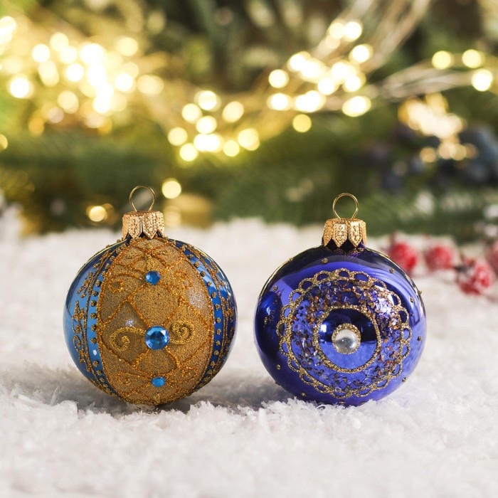 Шар новогодний Шар новогодний "Престиж " 6см микс