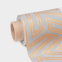 Клеёнка на стол &laquo;Узор&raquo;, на тканевой основе, рулон 20 метров, ширина 137 см