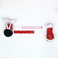 Ботинки "Забава", набор 4 шт, 1 размер, красные Ботинки "Забава", набор 4 шт, 1 размер, красные