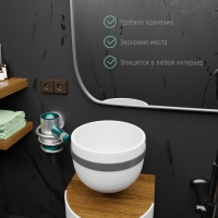 Держатель для фена, 11&times;9,5&times;11 см, алюминий