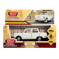 Машина металлическая «Запорожец», инерция, 12 см, белый Машина металлическая «Запорожец», инерция, 12 см, белый