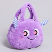 Сумка детская &laquo;Монстрик&raquo;, 21 см, цвет фиолетовый