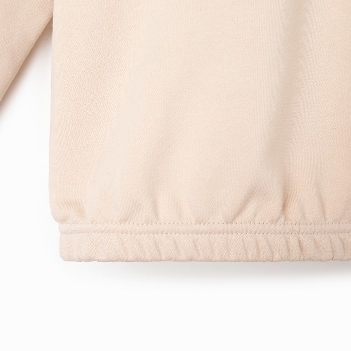 Костюм детский (худи, брюки) Casual Collection KIDS цвет бежевый, рост 122