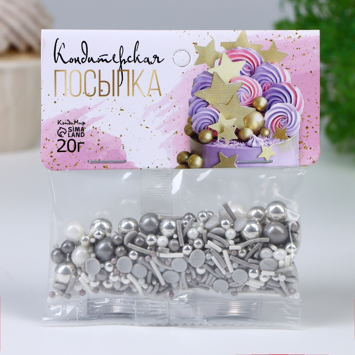 Кондитерская посыпка &laquo;Серебряный век&raquo;, 20 г
