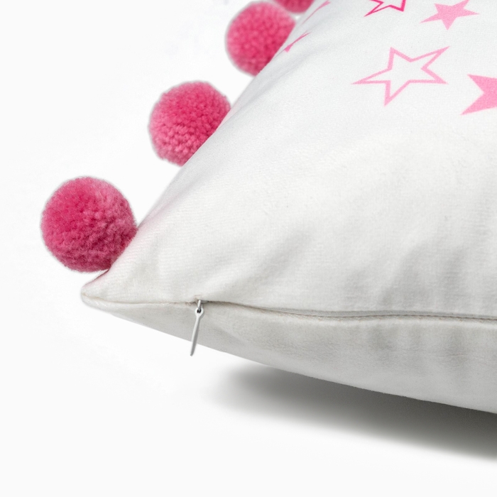 Наволочка декоративная Этель &laquo;Зайка&raquo; 40х40 см, 100% полиэстер