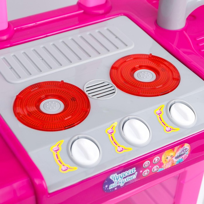 Игровой набор &laquo;Модная кухня&raquo;, WINX, в чемоданчике, с аксессуарами, свет, звук, высота 65,5 см