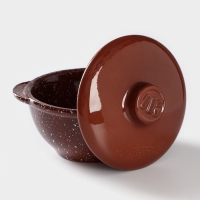 Горшочек &laquo;Мрамор&raquo;, 500 мл