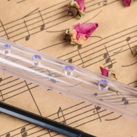 Блокфлейта Music Life, 8 отверстий, немецкая система, белая Блокфлейта Music Life, 8 отверстий, немецкая система, белая