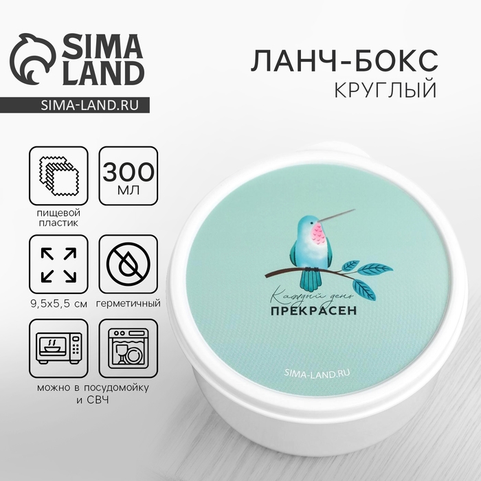 Ланч-бокс &laquo;Каждый день прекрасен&raquo;, 0.3 л