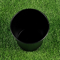 Кашпо "Ведерко Килли" черное, 14х14х13см