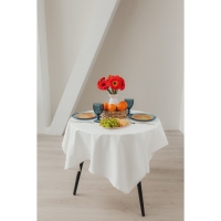 Тарелка стеклянная Доляна &laquo;Сочный апельсин&raquo;, d=20 см, цвет оранжевый