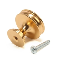 Ручка кнопка CAPPIO PK324, d=30 мм, цвет золото Ручка кнопка CAPPIO PK324, d=30 мм, цвет золото