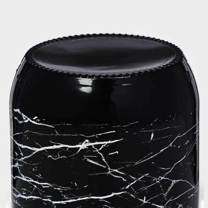 Банка стеклянная для сыпучих продуктов &laquo;Марбл&raquo;, 425 мл