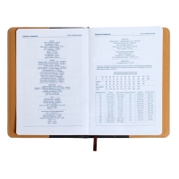 Ежедневник недатированный А5, 140 листов, в клетку, обложка кожзам, с карманом, МИКС