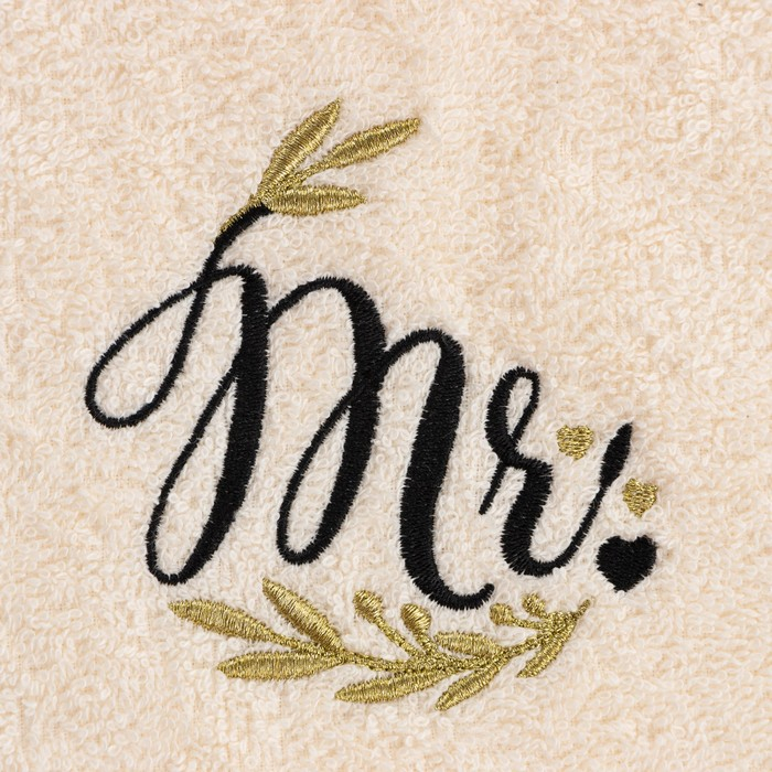 Полотенце махровое Этель Mister 70х130см, 100% хлопок, 350 г/м2 Полотенце махровое Этель Mister 70х130см, 100% хлопок, 350 г/м2