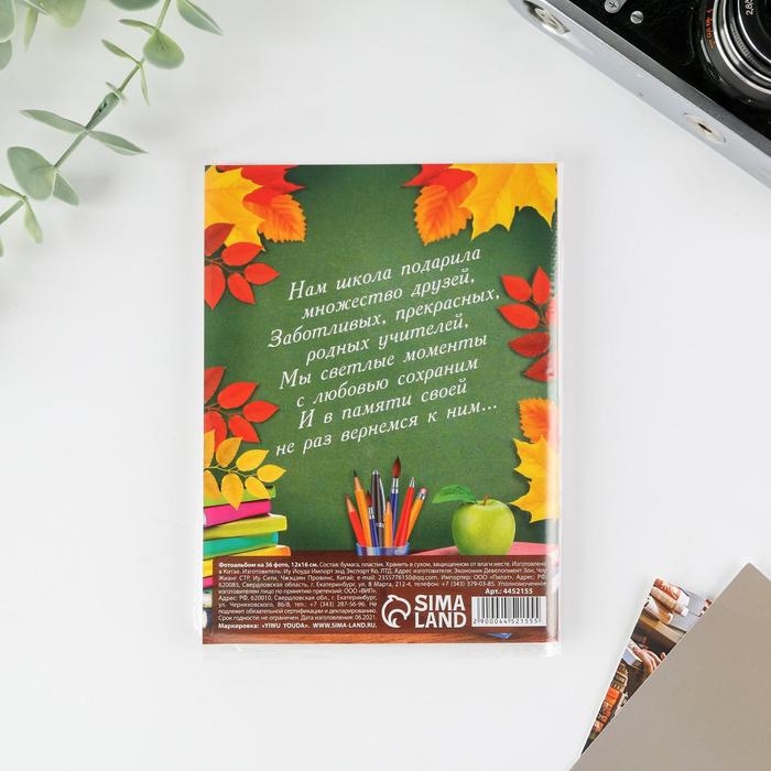 Фотоальбом на выпускной в мягкой обложке 36 фото &laquo;Наш дружный класс&raquo;