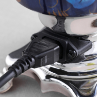 Набор &laquo;Жостово на синем&raquo;, рюмка, 3 предмета, самовар 3 л, заварочный чайник 0,7 л, поднос