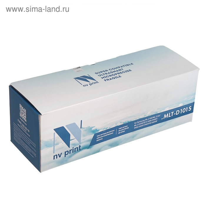 Картридж NV PRINT MLT-D101S для Samsung ML-2160/ML-2165/SCX-3400/SCX-3405 (1500k), черный