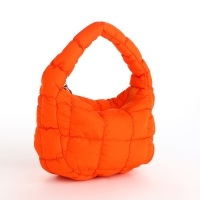 Сумка молодёжная на молнии, цвет оранжевый Сумка молодёжная на молнии, цвет оранжевый