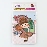 Алмазная вышивка «Маки», 13,7 × 18,3 см, картон, с частичным заполнением Алмазная вышивка «Маки», 13,7 × 18,3 см, картон, с частичным заполнением